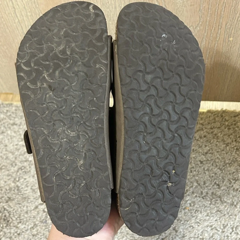 Birkenstock Arizona Sandals Mocha Unisex Little Kids Brown Size 32 1 Outdoor Run